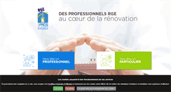 Desktop Screenshot of performance-energetique.lebatiment.fr